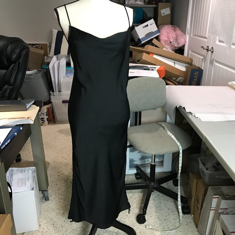 Women's black Intimately Free full length Chemise Nightgown Size XS